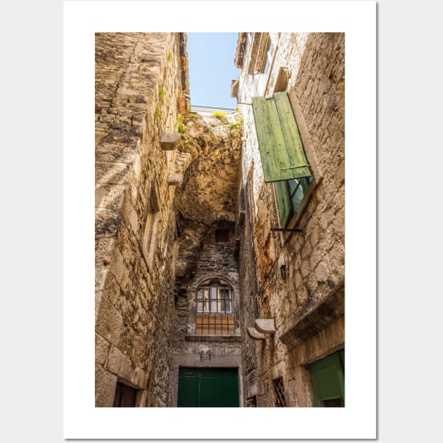 Buildings in Split, Croatia Wall Art by jojobob